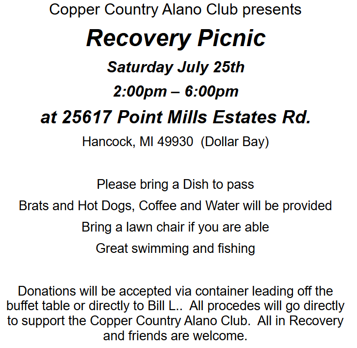 Recovery Picnic